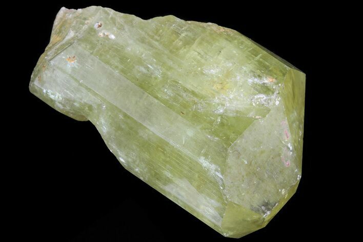 Lustrous Yellow Apatite Crystal - Morocco #82446
